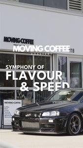 Extract & Accelerate | GTR R34 x Moving Coffee