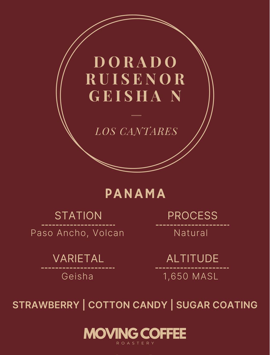 Cantar Dorado Ruisenor Geisha N