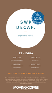 Swiss Water® Decaffeinated Coffee - Ethiopia Sidamo